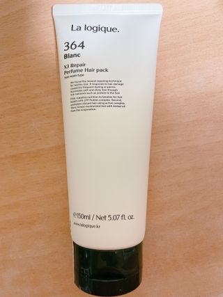 라로지크 X3 리페어 퍼퓸 헤어팩 150mℓ — 5점을 준 리뷰어가 2021년 12월 올린 사용 사진