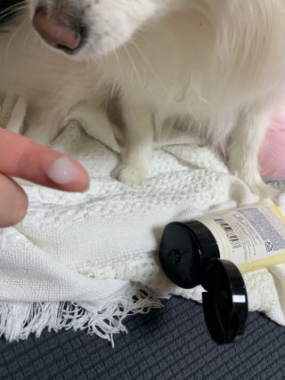 버츠비 케어플러스 릴리빙포앤노즈로션 — 5점을 준 리뷰어가 2021년 4월 올린 사용 사진