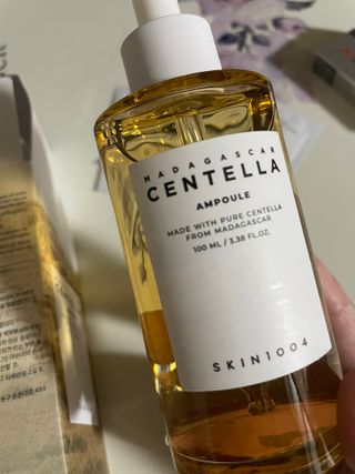 [스킨1004] 마다가스카르 센텔라 앰플 100ml — 4.5점을 준 리뷰어가 2024년 6월 올린 사용 사진