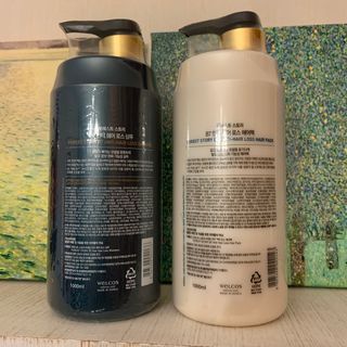 [포레스트스토리] B7 안티 헤어로스 샴푸1,000ml + 헤어팩 1,000ml — 5점을 준 리뷰어가 2021년 3월 올린 사용 사진