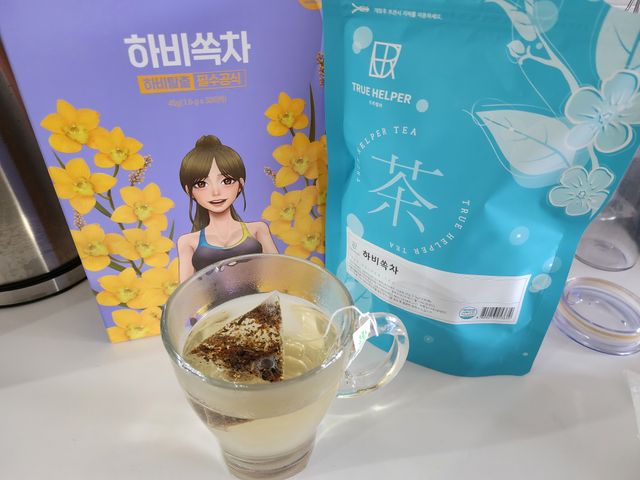 하비탈출 필수공식 하비쏙차 30티백 리뷰 사진