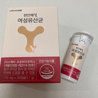 메이준뉴트리 메이준쎌 편안해질 여성유산균 — 5점을 준 리뷰어가 2021년 1월 올린 사용 사진