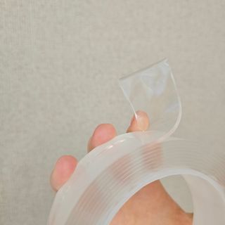 3M 스카치 초강력 클리어겔 실리콘 아크릴 양면테이프 30mmx3m 1개 — 5점을 준 리뷰어가 2025년 6월 올린 사용 사진
