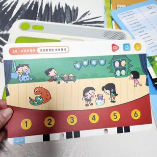 크레타탭 차세대 사고력 유아수학 학습기 페이퍼 태블릿 — 5점을 준 리뷰어가 2023년 9월 올린 사용 사진