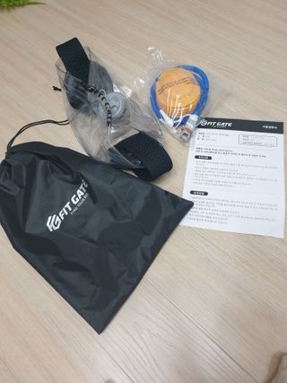 엠엔 FIT GATE 홈트 코어운동기구 워터 웨이트 백 / 웨이트 볼 — 5점을 준 리뷰어가 2021년 4월 올린 사용 사진