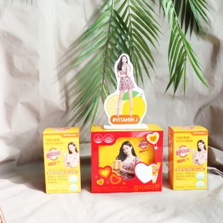광동생활건강 [제니에디션] 비타500데일리스틱 gift set 60포+제니굿즈 3종+쇼핑백 — 5점을 준 리뷰어가 2021년 11월 올린 사용 사진