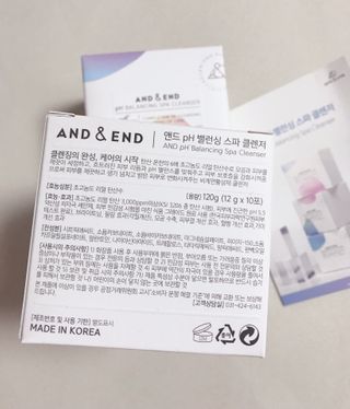 앤앤드 앤드앤엔드 pH 밸런싱 스파클렌저 — 5점을 준 리뷰어가 2021년 2월 올린 사용 사진