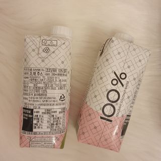 남홈 코코넛워터 주스 100퍼센트 — 5점을 준 리뷰어가 2021년 3월 올린 사용 사진
