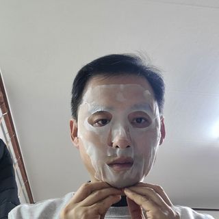 제주인디 비타민 씨 데일리 모닝 케어 마스크 — 5점을 준 리뷰어가 2023년 12월 올린 사용 사진