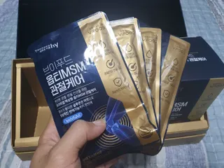 [브이푸드] 옵티MSM 관절케어 (70ml x30포) — 4점을 준 리뷰어가 2022년 6월 올린 사용 사진