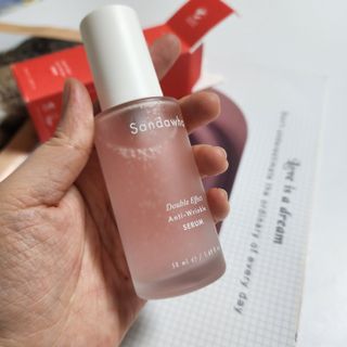 산다화 더블 이펙트 안티 링클 세럼 50ml — 5점을 준 리뷰어가 2023년 2월 올린 사용 사진