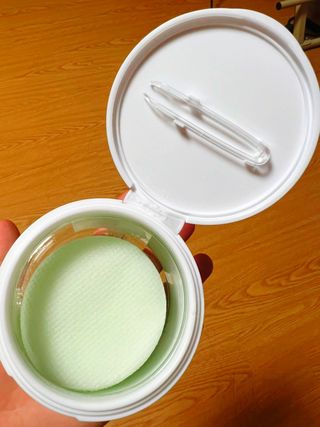디에이브 더마-테카 바이옴 카밍패드 60매 — 5점을 준 리뷰어가 2022년 11월 올린 사용 사진