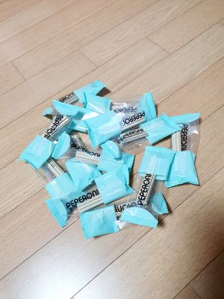 페페로니 클린플러스 덴탈치킨껌 10g x 14p — 5점을 준 리뷰어가 2021년 7월 올린 사용 사진