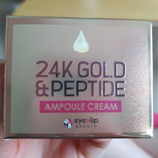 아이앤립 / EYENLIP 아이앤립 24K 골드 N 펩타이드 앰플 크림 — 2점을 준 리뷰어가 2021년 4월 올린 사용 사진