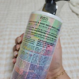 조향사 바디 앤 핸드 워시 화이트 포레스트 — 4점을 준 리뷰어가 2022년 6월 올린 사용 사진