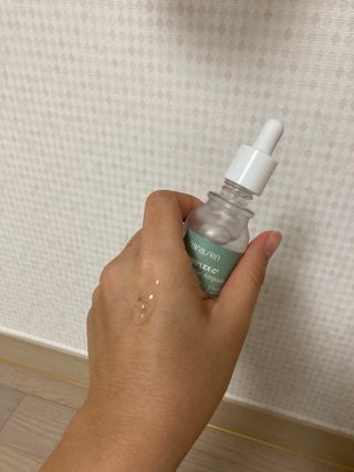 나나스킨 콤플렉스씨쓰리닥터클리어앰플 — 4점을 준 리뷰어가 2021년 10월 올린 사용 사진