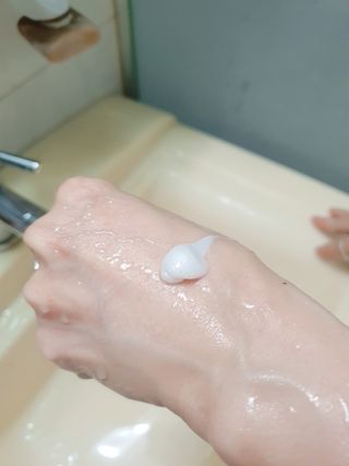 닥터스피지에이 데일리 케어 하이드레이팅 폼클렌저 — 5점을 준 리뷰어가 2021년 6월 올린 사용 사진
