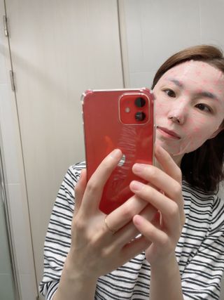 미미클럽 레드레이트리트먼트 — 4.5점을 준 리뷰어가 2021년 4월 올린 사용 사진