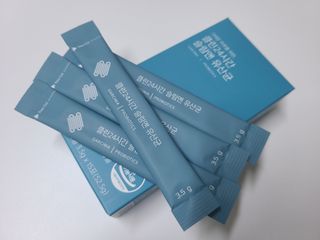 클린24시간 슬림앤유산균 1박스 (3.5g X 15포) — 5점을 준 리뷰어가 2023년 5월 올린 사용 사진