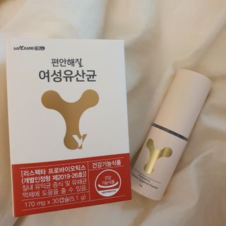 메이준뉴트리 메이준쎌 편안해질 Y케어 유산균 — 5점을 준 리뷰어가 2021년 2월 올린 사용 사진