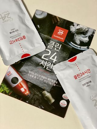 클린24시간 1BOX(5포) + 전용보틀(500ml) — 5점을 준 리뷰어가 2023년 5월 올린 사용 사진