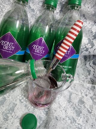 몽베스트 Montbest with Sparkling water Plain 20병 — 5점을 준 리뷰어가 2022년 8월 올린 사용 사진