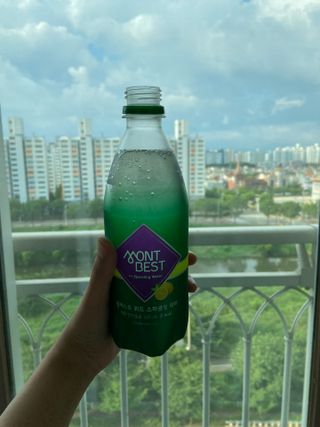 몽베스트 Montbest with Sparkling water Lemon OR Lime 20병(랜덤) — 4.5점을 준 리뷰어가 2022년 7월 올린 사용 사진