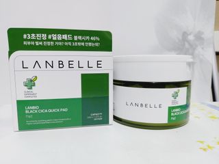 랑벨 랑바이오 블랙 시카 퀵 패드 100매 (3초 쿨링/3분 흡수, 블랙비 프로폴리스/시카 4종 함유, 대용량) — 5점을 준 리뷰어가 2022년 7월 올린 사용 사진