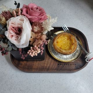 디앙뜨 포르투갈 에그타르트 오리지널 맛+패션후르츠+초콜릿타르트 맛 중 택1 — 5점을 준 리뷰어가 2021년 8월 올린 사용 사진