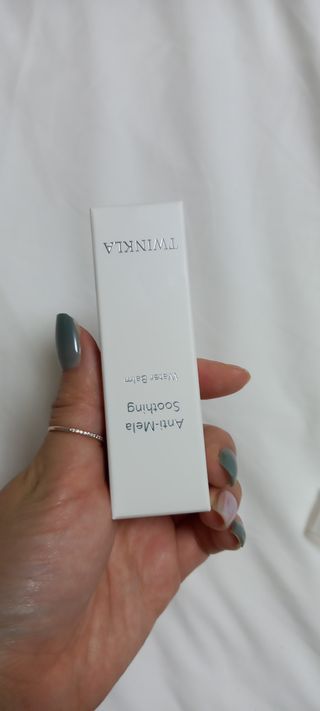 트윙클라 안티멜라 수딩 워터밤 — 5점을 준 리뷰어가 2022년 5월 올린 사용 사진