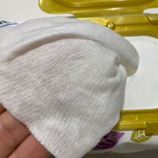킨도 아기 물티슈 골드 일반형 — 5점을 준 리뷰어가 2021년 4월 올린 사용 사진