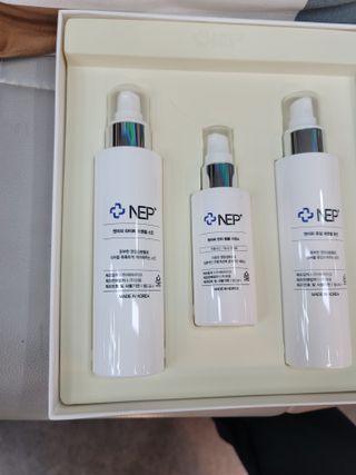 SOONWITH 순위드 NEP+ 스킨케어 3종 세트 — 5점을 준 리뷰어가 2021년 3월 올린 사용 사진