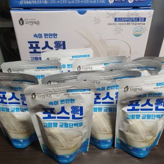 자연에온 마시는 프로틴 고함량 균형단백질 음료 포스틴 125ml 10개입 1BOX — 5점을 준 리뷰어가 2021년 5월 올린 사용 사진