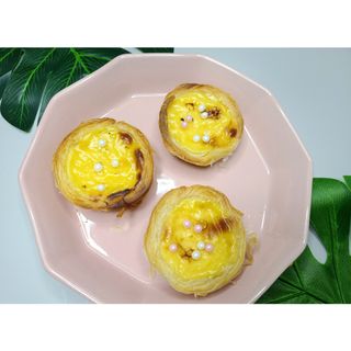 디앙뜨 포르투갈 에그타르트 오리지널 맛+패션후르츠 맛 중 택1 — 5점을 준 리뷰어가 2021년 7월 올린 사용 사진