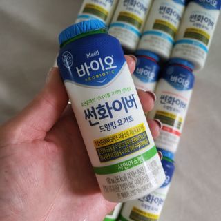 LIVE 매일바이오 썬화이버 드링킹 요거트 — 5점을 준 리뷰어가 2022년 8월 올린 사용 사진