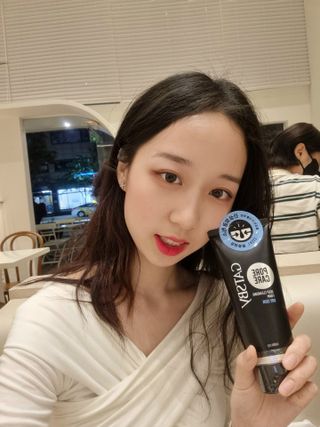 [갸스비] 명불허전, 남성을 위한 브랜드 갸스비의 올인원, 폼클렌징, 헤어오일 3종 — 5점을 준 리뷰어가 2021년 4월 올린 사용 사진