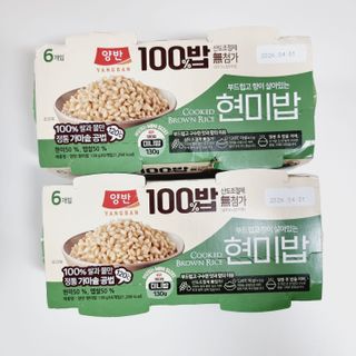 [구매평]양반 동원 양반 100밥 현미밥, 130g, 12개 — 5점을 준 리뷰어가 2025년 5월 올린 사용 사진
