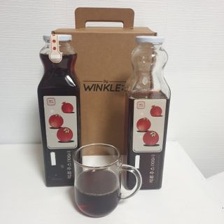 [바이윙클] 페르시아 유기농 석류 착즙주스 750ml 2병 + 선물박스 세트 — 5점을 준 리뷰어가 2022년 3월 올린 사용 사진