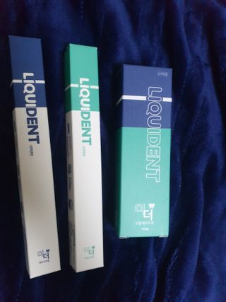 리퀴덴트 오랄케어 온가족용 리퀴덴트 더더 오랄케어 무불소 치약 + 임상시험완료 이중 미세 엠보싱 칫솔 올데이세트 — 5점을 준 리뷰어가 2021년 1월 올린 사용 사진