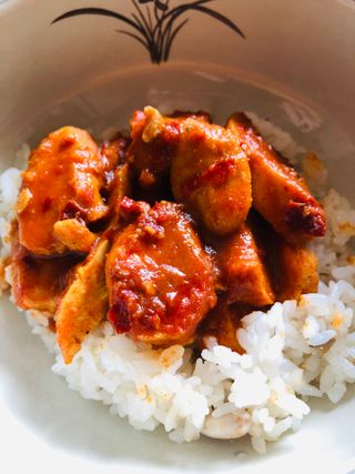 굽네몰 [굽네] 소스가 맛있는 닭가슴살 슬라이스 4종 — 5점을 준 리뷰어가 2021년 4월 올린 사용 사진