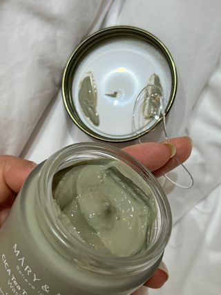 마리엔메이 시카 티트리 수딩 워시오프 마스크팩 125g — 5점을 준 리뷰어가 2022년 4월 올린 사용 사진