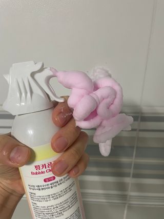 주식회사 권브라더스 [권브라더스] 목욕놀이 필수템, 핑키공주 유아버블클렌저 300ml 대용량 몽글몽글 구름 속 딸기향 — 4점을 준 리뷰어가 2022년 1월 올린 사용 사진