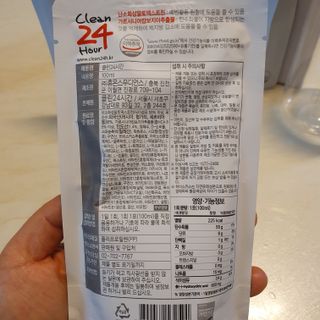클린24시간 1BOX(5포) + 전용보틀(500ml) — 5점을 준 리뷰어가 2022년 12월 올린 사용 사진