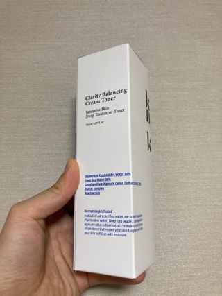 키노닉스 클래리티 밸런싱 크림토너 — 4점을 준 리뷰어가 2021년 10월 올린 사용 사진