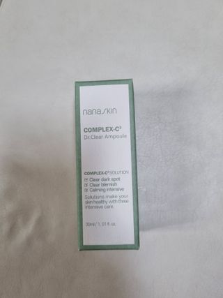 나나스킨 콤플렉스씨쓰리닥터클리어앰플 — 4점을 준 리뷰어가 2021년 8월 올린 사용 사진