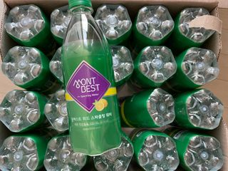 몽베스트 Montbest with Sparkling water Lemon OR Lime 20병(랜덤) — 5점을 준 리뷰어가 2021년 10월 올린 사용 사진