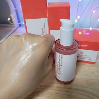 아이앤립 / EYENLIP 아이앤립 연어오일 리바이탈라이징 토너+앰플+크림 3종 세트 — 5점을 준 리뷰어가 2021년 5월 올린 사용 사진