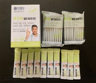 연세생활건강 키즈텐 멀티비타민 1BOX (30포) — 5점을 준 리뷰어가 2022년 5월 올린 사용 사진