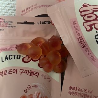 락토조이 구미젤리 복숭아맛 — 5점을 준 리뷰어가 2023년 5월 올린 사용 사진