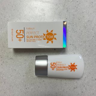 약손명가코스메틱 에오스보떼 퍼펙트 선 프로텍터 선크림 / 인_아웃 스킨 핏 비비크림 세트 구성 — 5점을 준 리뷰어가 2021년 7월 올린 사용 사진